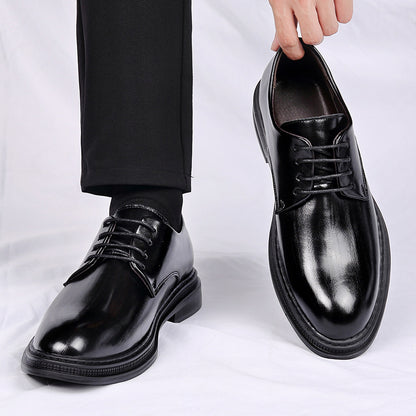 Zapatos de cuero de alta gama para negocios para hombre