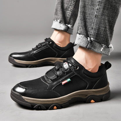 Zapatillas de piel para hombre