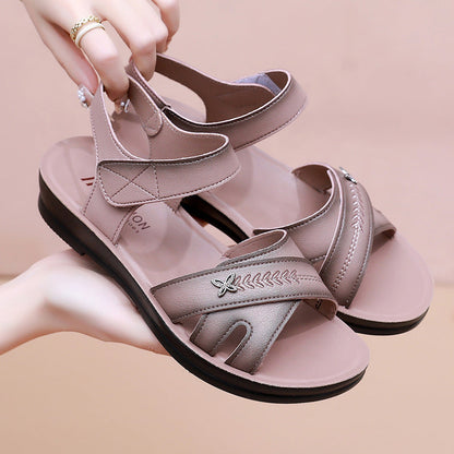 Sandalias de velcro de moda