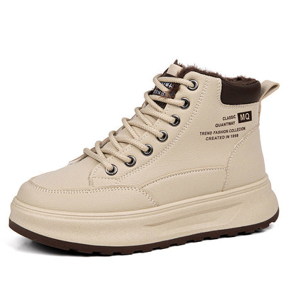Bota de nieve impermeable de caña alta antideslizante