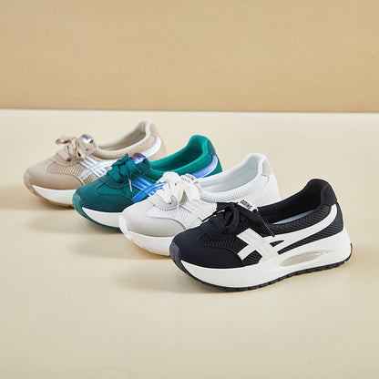 Zapatos deportivos casuales de suela gruesa (ou)