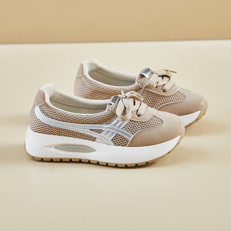 Zapatos deportivos casuales de suela gruesa (ou)