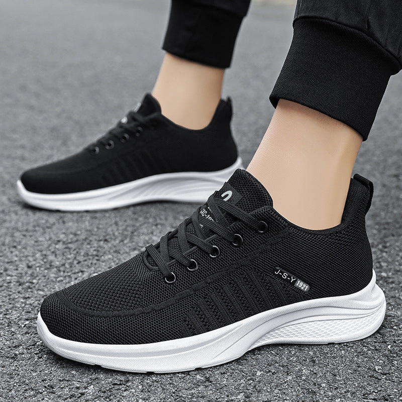 Nuevas zapatillas de malla Flyknit de primavera para hombre