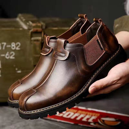 Botas de cuero para hombre