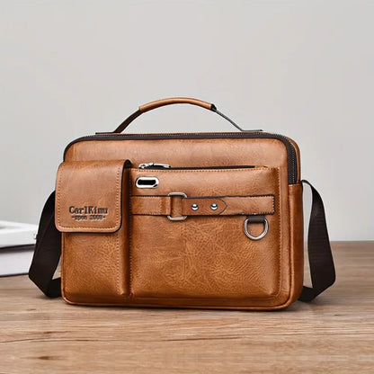 Bolso Ejecutivo para Hombre de Cuero – Amplio y Multifuncional