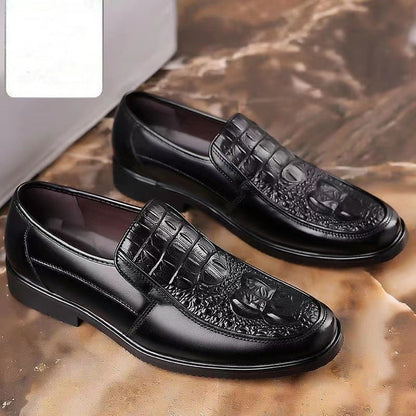 🐂Cuero🐂mocasines de cocodrilo