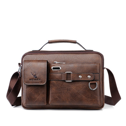 Bolso Ejecutivo para Hombre de Cuero – Amplio y Multifuncional