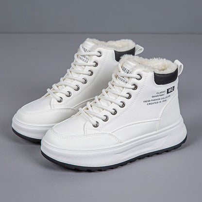 Bota de nieve impermeable de caña alta antideslizante