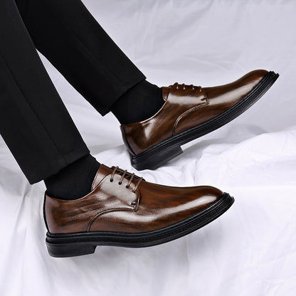 Zapatos de cuero de alta gama para negocios para hombre