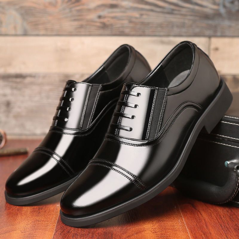 zapatos de cuero genuino